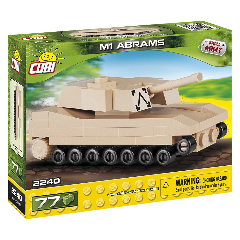 Set de construit Cobi, Nano tanc, M1 Abrams