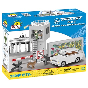 Set de construit Cobi, Cars, 30 ani de la caderea Zidului Berlinului (250pcs) Set de construit Cobi, Cars, 30 ani de la caderea Zidului Berlinului (250pcs)