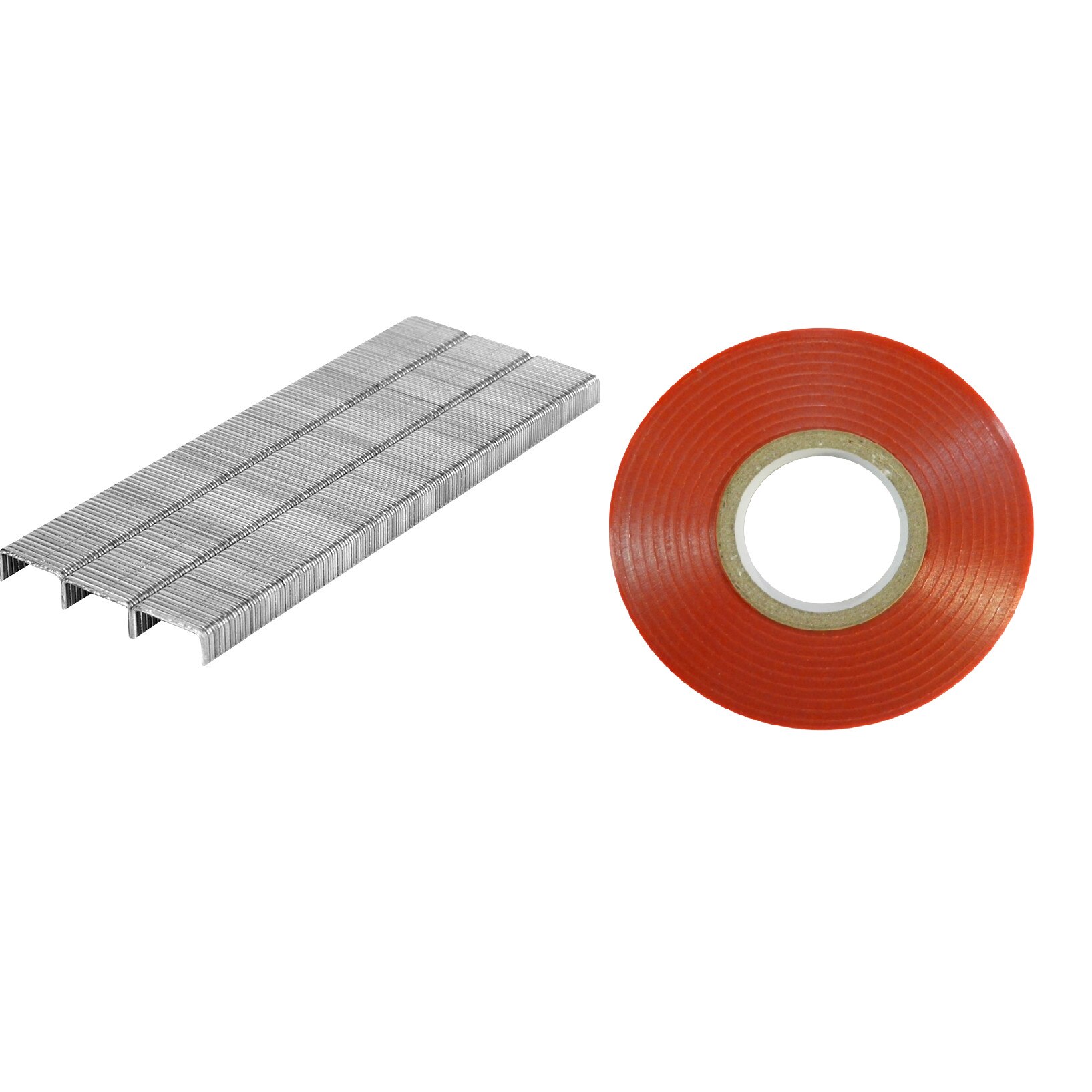 Pachet consumabile, Banda de Legat L[m] 30 -10 role + Capse D[mm] 6x4 -20000 buc pentru aparat Evotools de legat vita de vie si alte plante