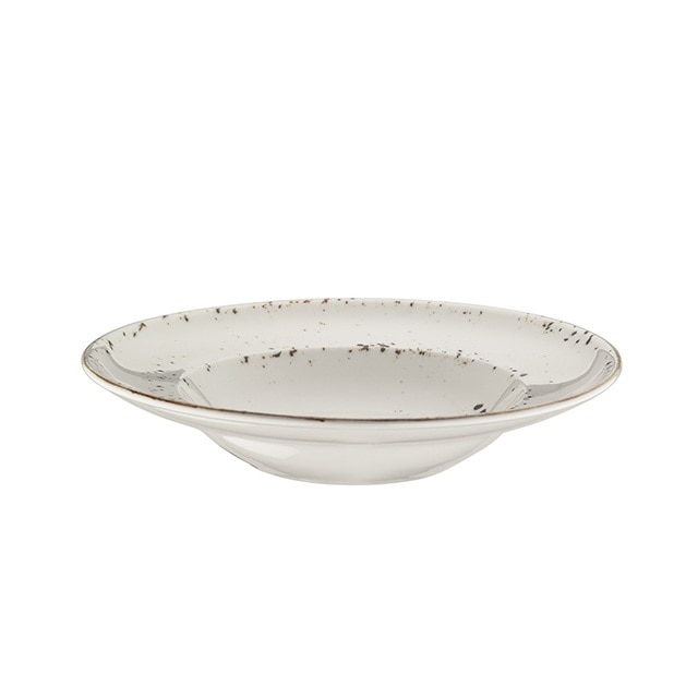Farfurie GOURMET din portelan GRAIN 27cm adanca GRA GRM 27CK