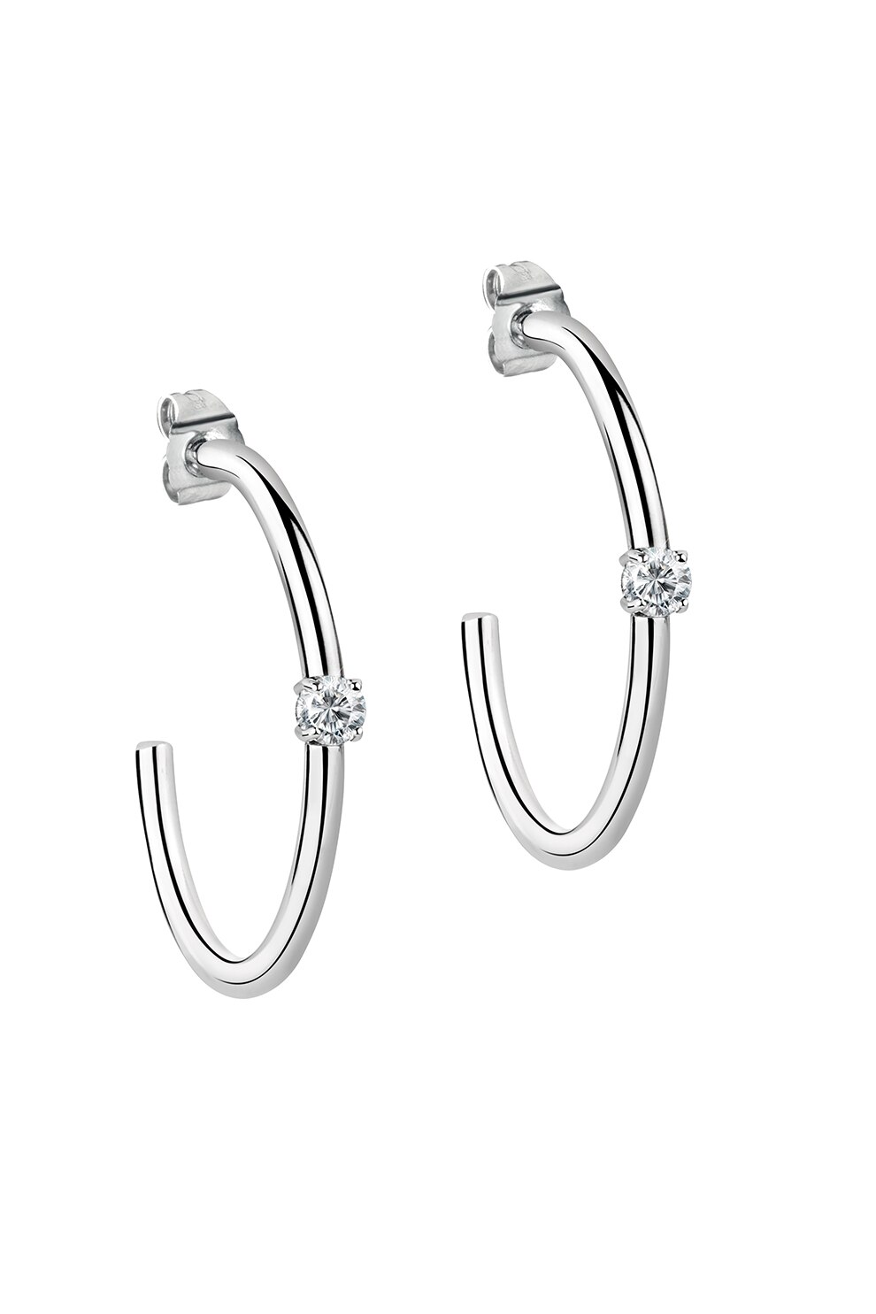 Morellato, Cercei decorati cu cristale, Argintiu