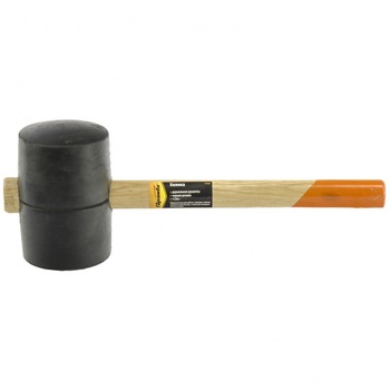Ciocan cauciuc, 1130 g, cauciuc negru, maner din lemn, SPARTA Ciocan cauciuc, 1130 g, cauciuc negru, maner din lemn, SPARTA