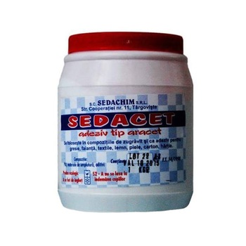 Aracet pentru constructii Sedacet, 3kg Aracet pentru constructii Sedacet, 3kg