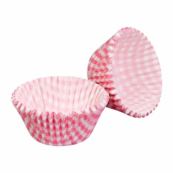 Set 32 cupe de hartie roz pentru briose-Tala Set 32 cupe de hartie roz pentru briose-Tala