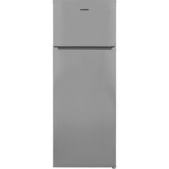 Frigider cu doua usi Heinner HF-V213SF+, 213 l, Clasa F, Control mecanic, Termostat ajustabil, Iluminare LED, H 144 cm, Argintiu Frigider cu doua usi Heinner HF-V213SF+, 213 l, Clasa F, Control mecanic, Termostat ajustabil, Iluminare LED, H 144 cm, Argintiu