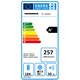 Хладилник с фризер Heinner HC-V268SA+, 268 л, Клас A+, Механичен контрол, H 170 см, Сребрист