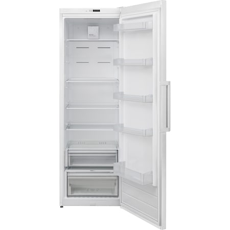 Frigider cu o usa Heinner HF-V401NFWF+, 380 l, Clasa F, No Frost, Control electronic, Termostat ajustabil, Iluminare LED, H 186 cm, Alb