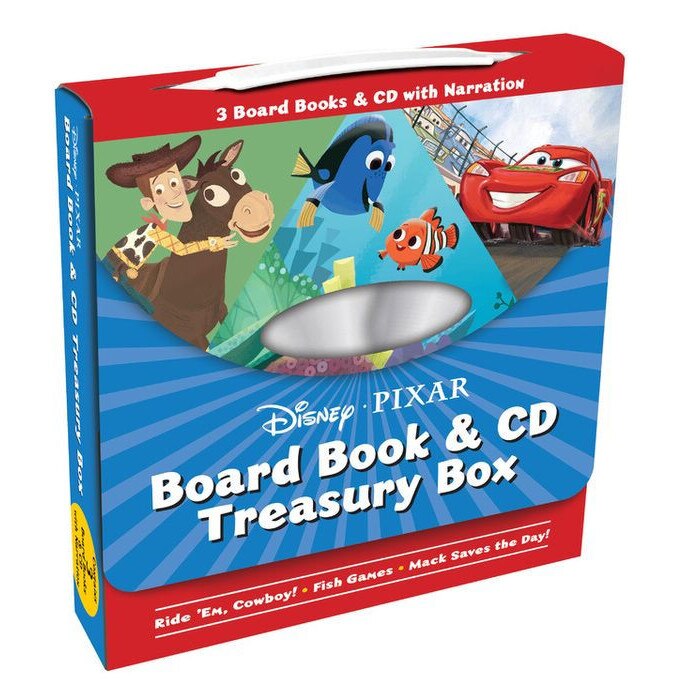 Disney*Pixar Board Book & CD Treasury Box de Disney Book Group