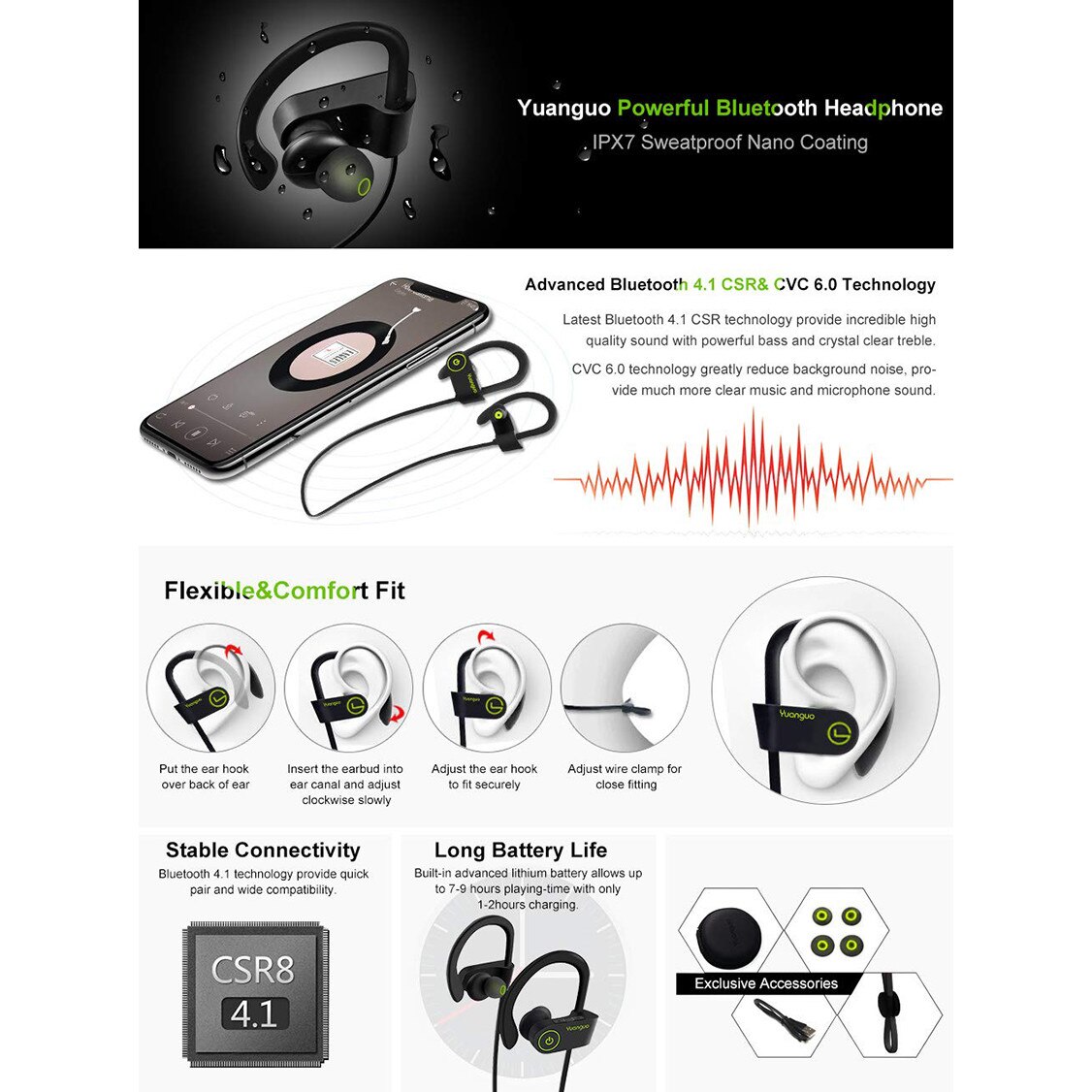 Yuanguo headphones online