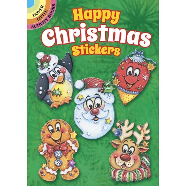 Happy Christmas Stickers de Teresa Goodridge