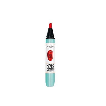 Corector pentru lacul de unghii, L'OREAL PARIS, Magic Mani Retouch&Go, Red 401 Corector pentru lacul de unghii, L'OREAL PARIS, Magic Mani Retouch&Go, Red 401