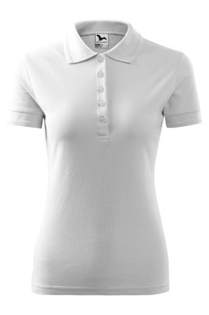 Tricou polo pentru dama Pique Polo, Alb Tricou polo pentru dama Pique Polo, Alb