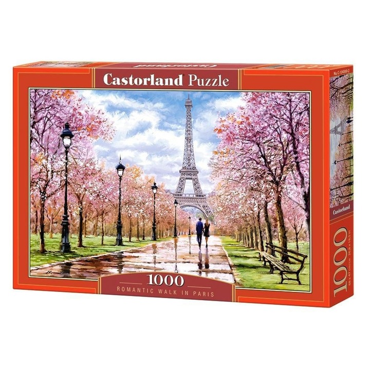 Puzzle Castorland - Romantic Walk in Paris 1.000 piese (104369)