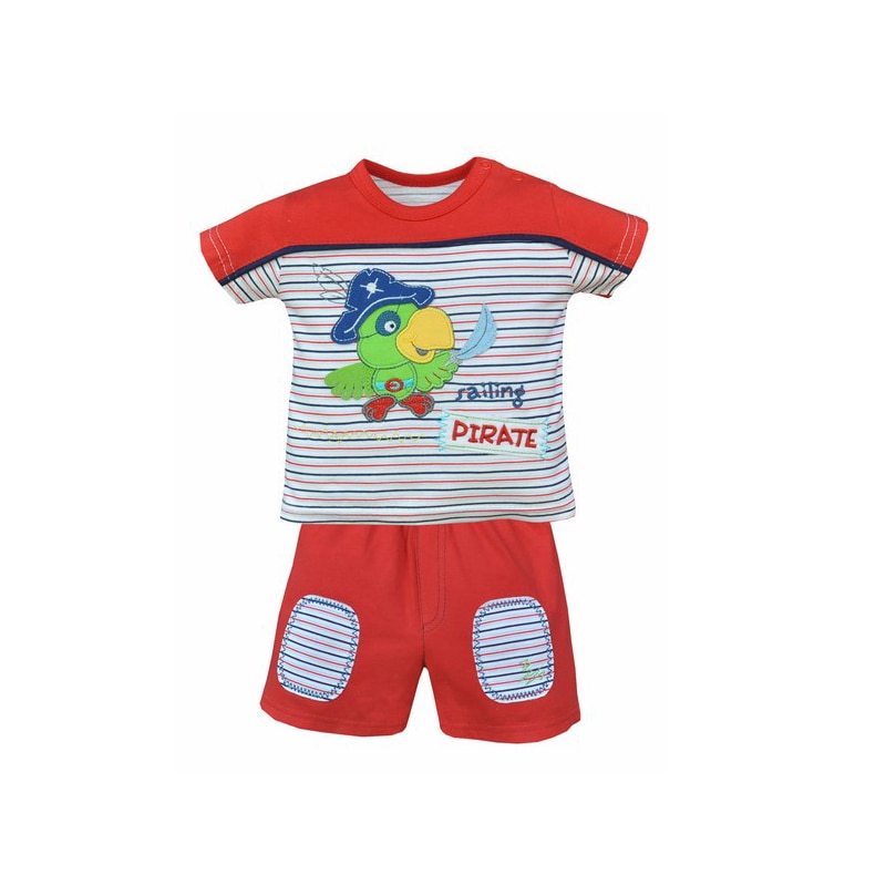 Compleu 2 piese pentru baieti Olek Koala 03-594R, Multicolor