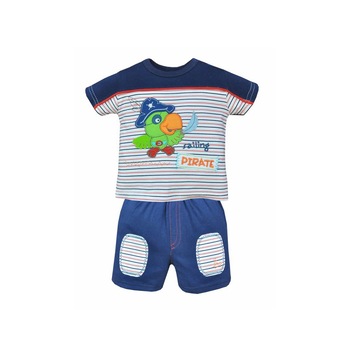Compleu 2 piese pentru baieti Olek Koala 03-594B, Multicolor Compleu 2 piese pentru baieti Olek Koala 03-594B, Multicolor