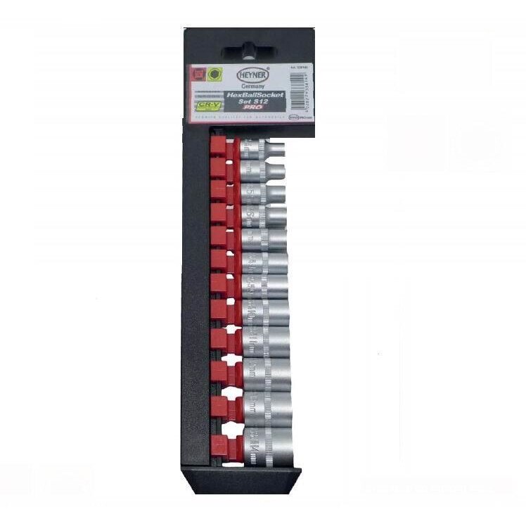 Set chei tubulare 4-14 HeXBall (12 bucati - 1/4