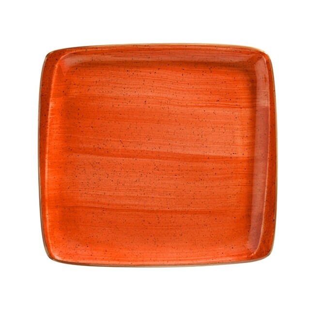 Farfurie patrata AURA TERRA COTTA 32x30cm ATC MOV 41KR