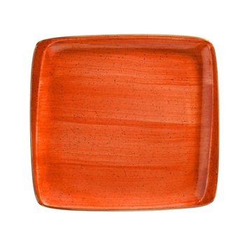 Farfurie patrata AURA TERRA COTTA 32x30cm ATC MOV 41KR Farfurie patrata AURA TERRA COTTA 32x30cm ATC MOV 41KR