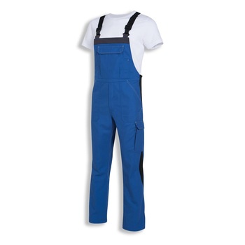 Pantalon cu pieptar uvex perfect dungarees 98827, marime 56/58 Pantalon cu pieptar uvex perfect dungarees 98827, marime 56/58