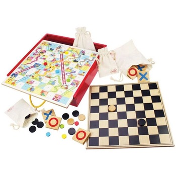 Joc BigJigs Toys Clasic 4 in 1 Joc BigJigs Toys Clasic 4 in 1