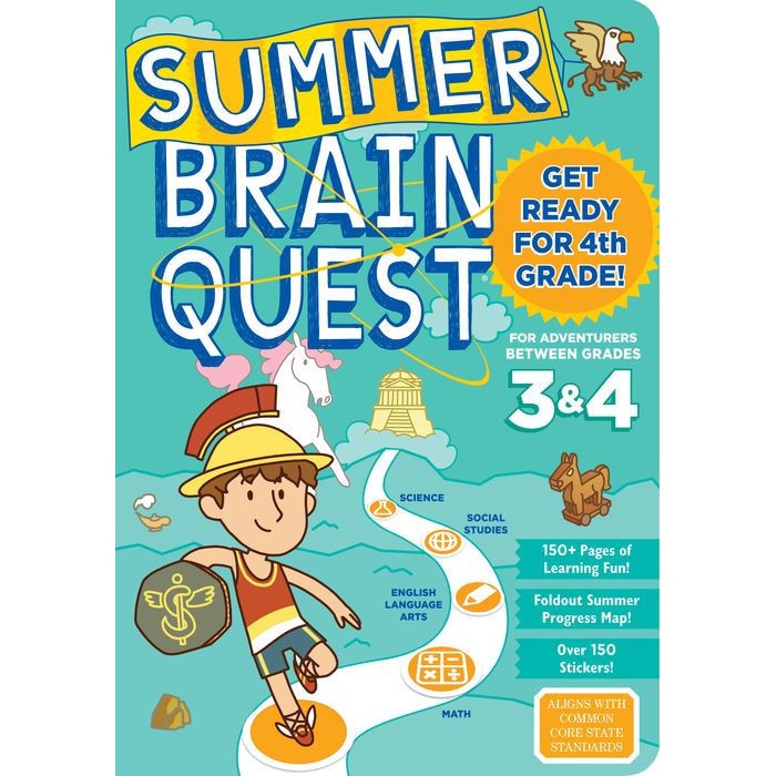 Summer Brain Quest: Between Grades 3 & 4 de Workman Publishing