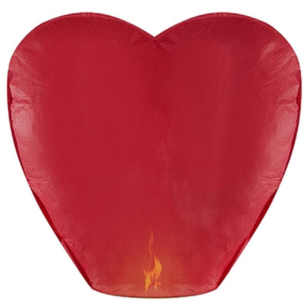 Lampion Zburator Biodegradabil Inima