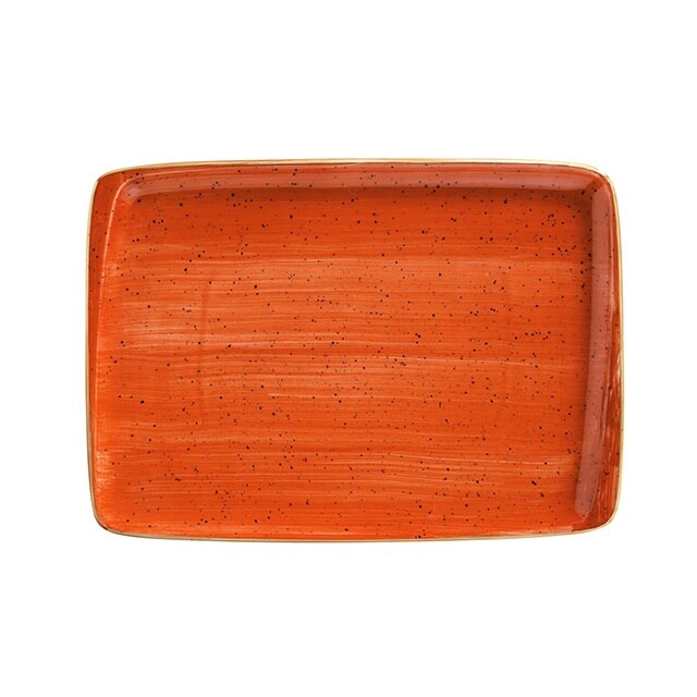 Platou AURA TERRA COTTA 36x25cm ATC MOV 41DT