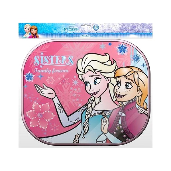 Parasolar auto roz Disney Frozen - set 2 bucati