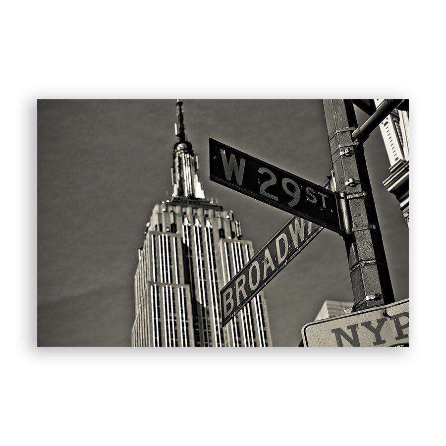 Tablou Canvas - Empire State Building, Broadway, Manhattan, 80 x 120 cm