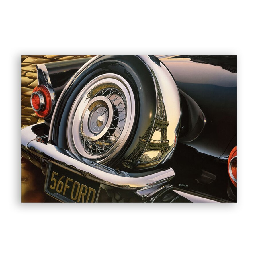 Tablou Canvas - Masina, Retro, Oldtimer, Ford, 60 x 90 cm