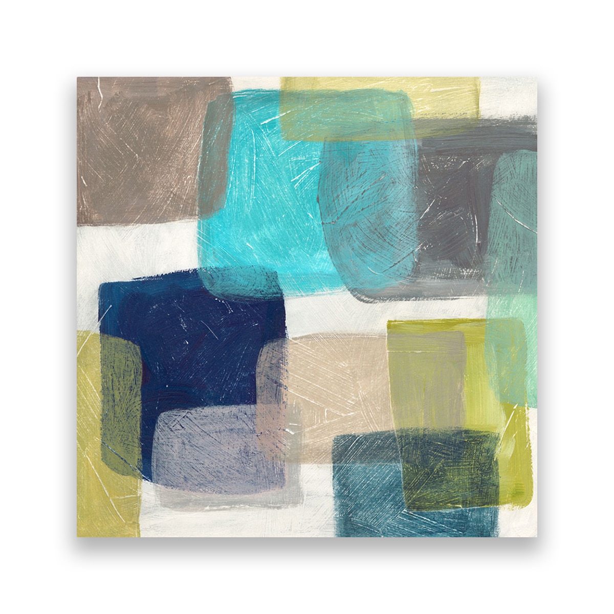 Tablou Canvas - Abstract, Patrate, Mat, 80 x 80 cm