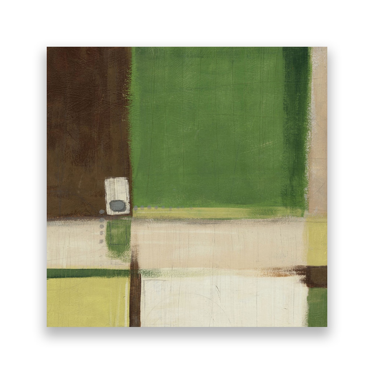 Tablou Canvas - Patrate, Abstract, Linii, Multicolor, 80 x 80 cm