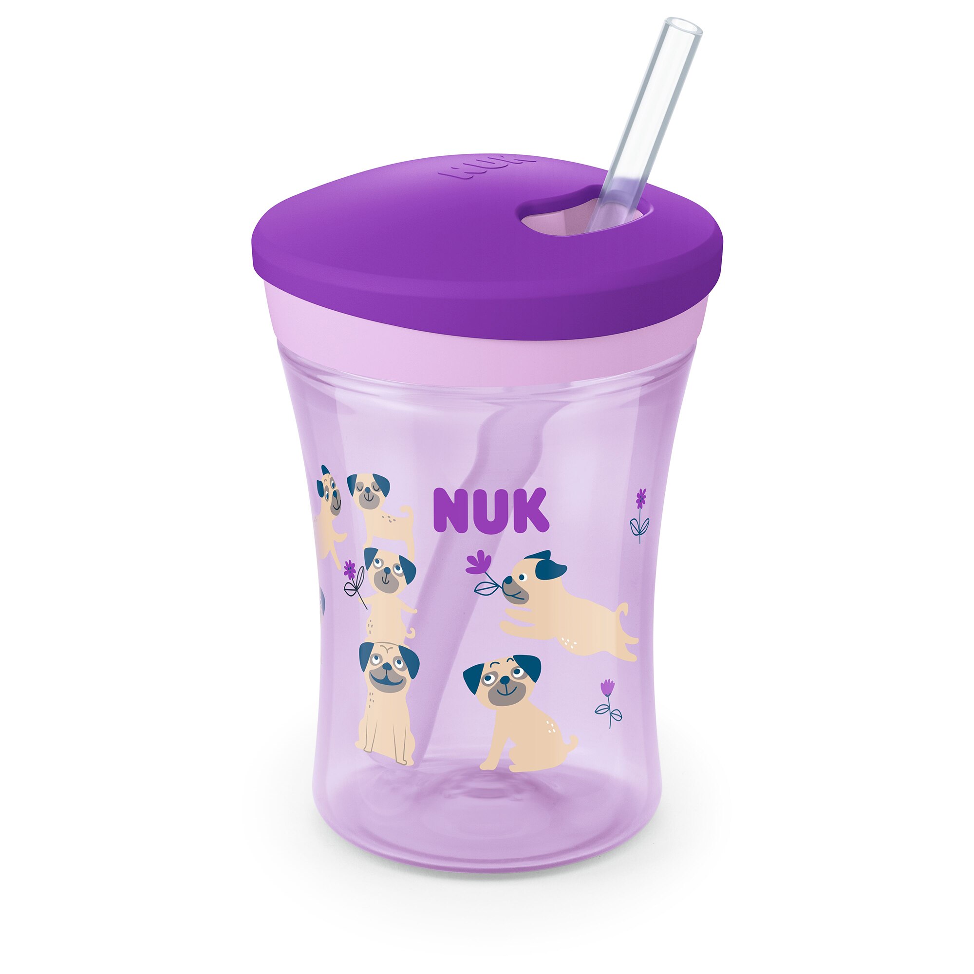 Cana Nuk Evolution Action, fete, 12 luni+, 230 ml, Mov