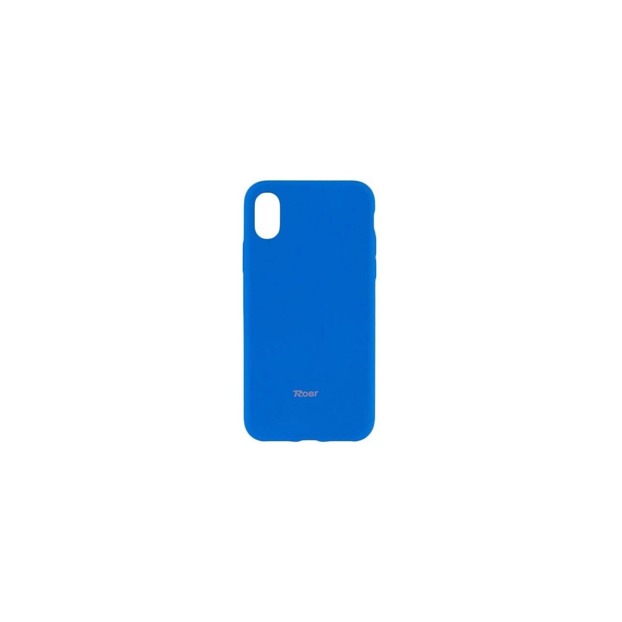 Husa Apple iPhone XS,Apple iPhone X Roar Colorful Jelly Case - Albastru Deschis Mat