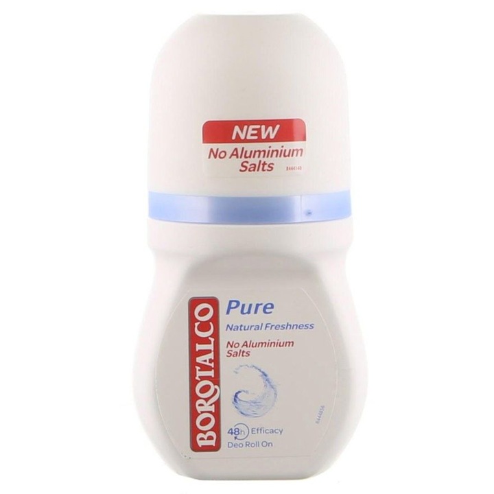 3 db Borotalco Pure Natural Freshness Roll-On Dezodor 50 ml-es csomag