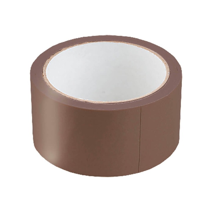 Banda adeziva pentru ambalaj, 48mm x 35m, maro, 24B122, Topex