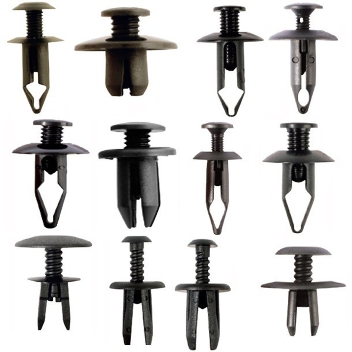 Trusa cu 240 cleme din plastic