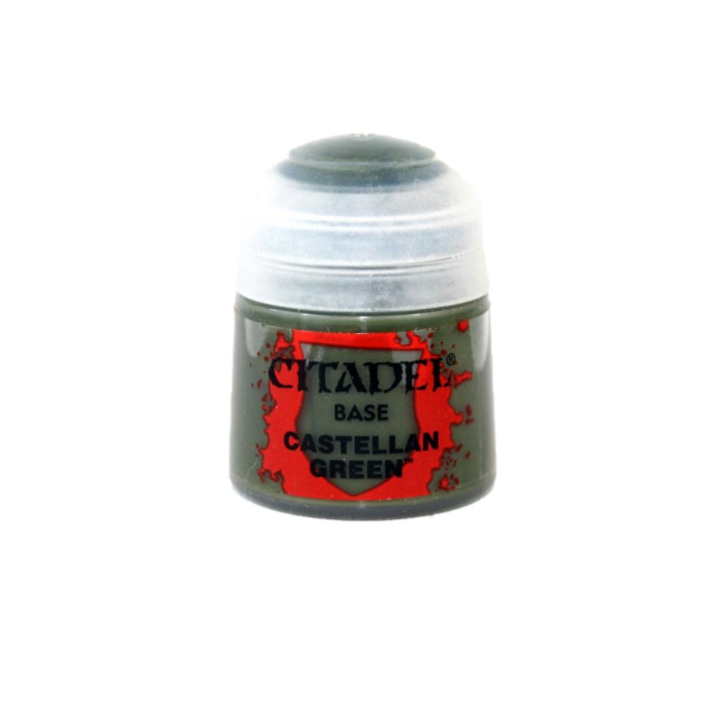 Vopsea pentru Miniaturi, Citadel, Base Castellan Green, 12ml
