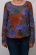 Bluza cu imprimeu Sisters Point,maro,38