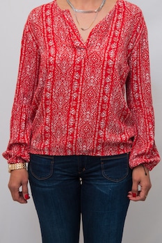 Bluza cu imprimeu Sisters Point 5, Rosu Bluza cu imprimeu Sisters Point 5, Rosu