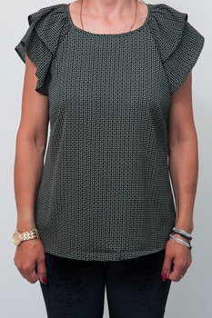Bluza cu imprimeu BYoung ,negru, 38 Bluza cu imprimeu BYoung ,negru, 38