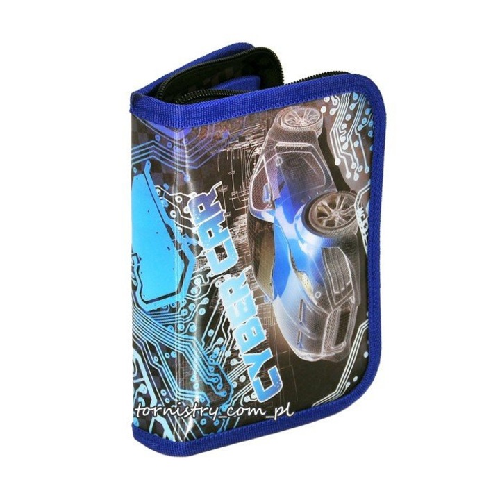 Несесер Paso Cars 13S-001C, син, 19,5x13x3,5