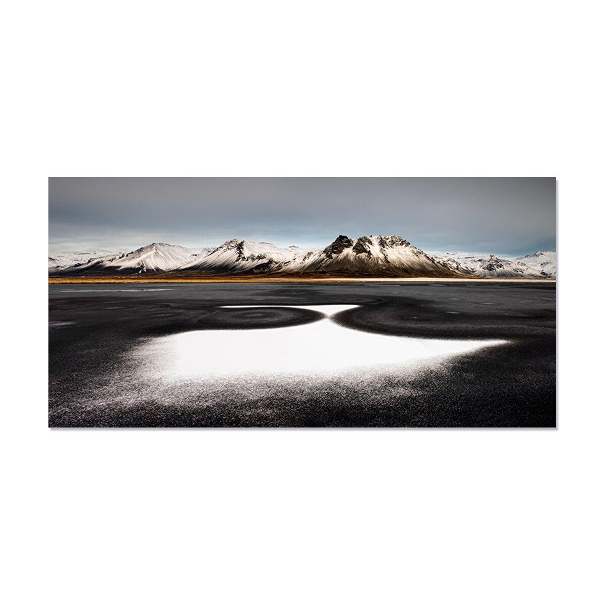 Tablou Canvas - Peisaj, Natura, Iarna, Multicolor, 30 x 60 cm