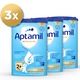 Pachet 3 x Lapte praf Aptamil NUTRI-BIOTIK 2+, 800 g, 2-3 ani, Nutricia