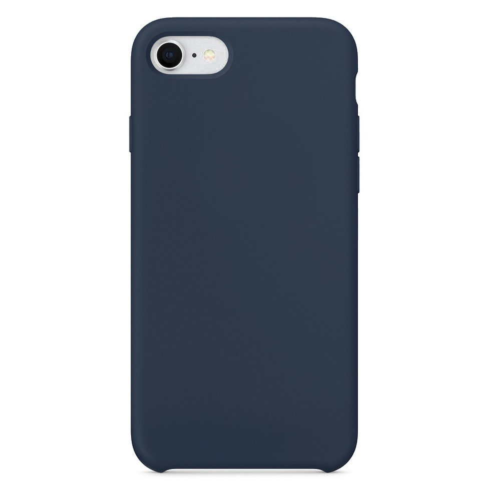 Husa iPhone 7 Plus / 8 Plus Silicone Navy