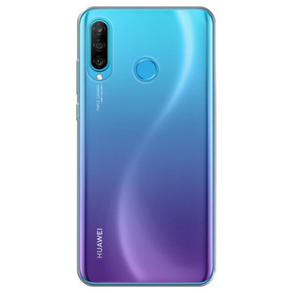Husa silicon compatibila cu Huawei P30 Lite , Transparenta + Folie sticla securizata compatibila cu Huawei P30 Lite , Antisoc, TPU, Viceversa Transparent