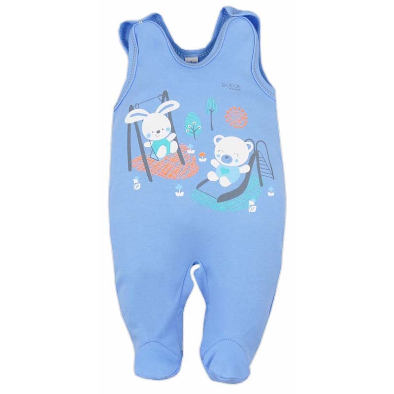 Salopeta fara maneci pentru baieti Plac Zabaw Koala 3614, Multicolor, 86