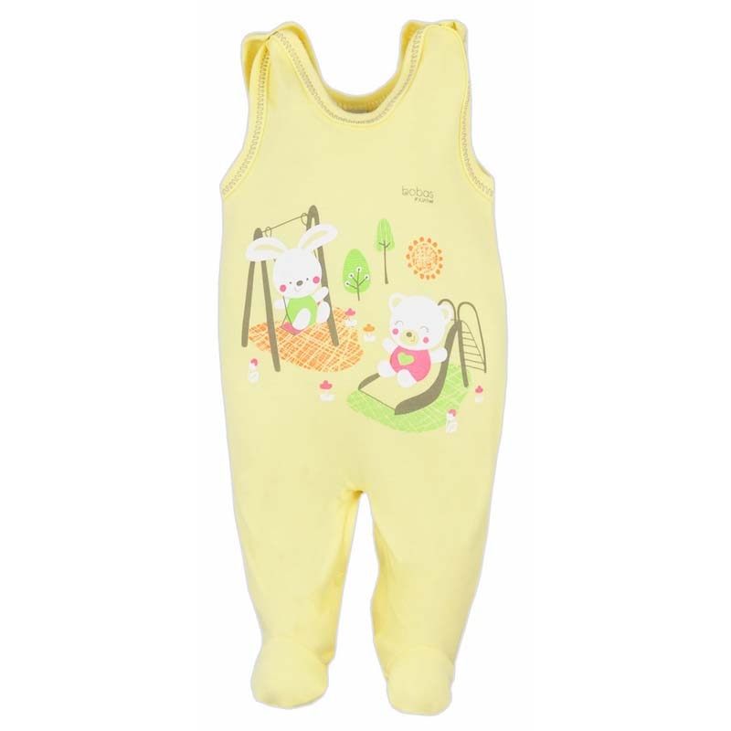 Salopeta fara maneci pentru fetite Plac Zabaw Koala 3614GA, Multicolor, 86