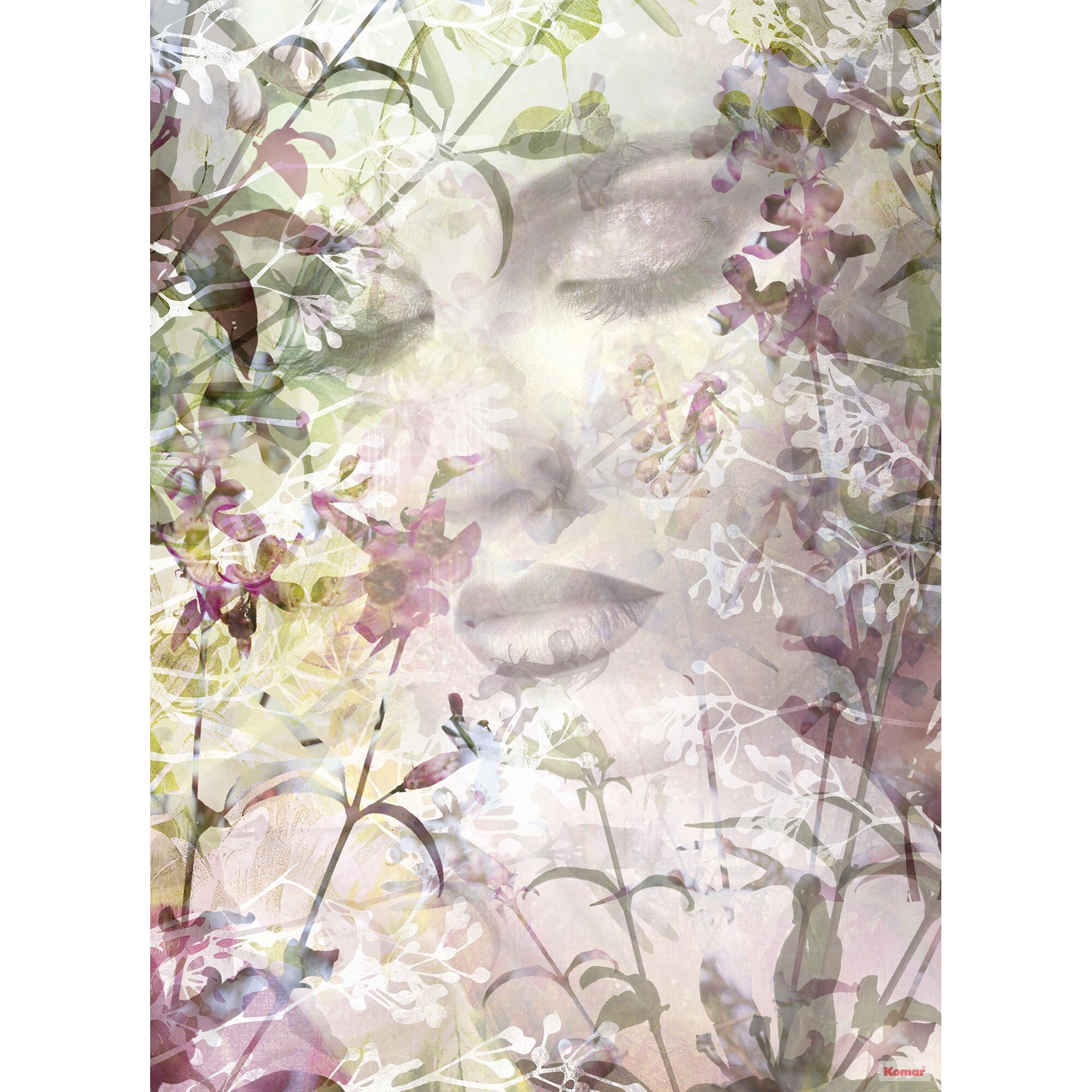 Fototapet floral Sense Komar XXL2-065 Multicolor 184 X 248cm