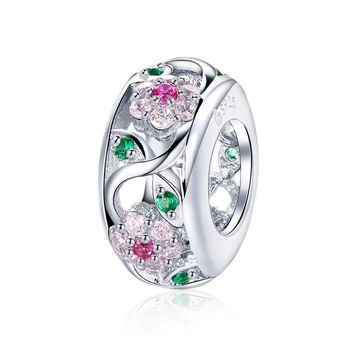 Talisman din argint Dazzling Flowers Talisman din argint Dazzling Flowers